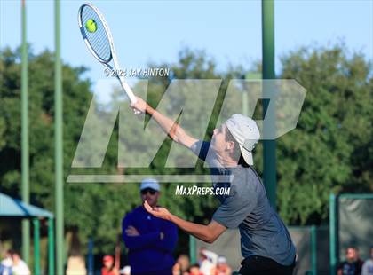 Thumbnail 2 in Sharyland vs Wylie (UIL 5A Tennis Semifinals) photogallery.