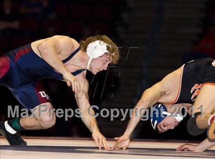 Thumbnail 3 in CIF State Boys Wrestling Championships (Finals) photogallery.