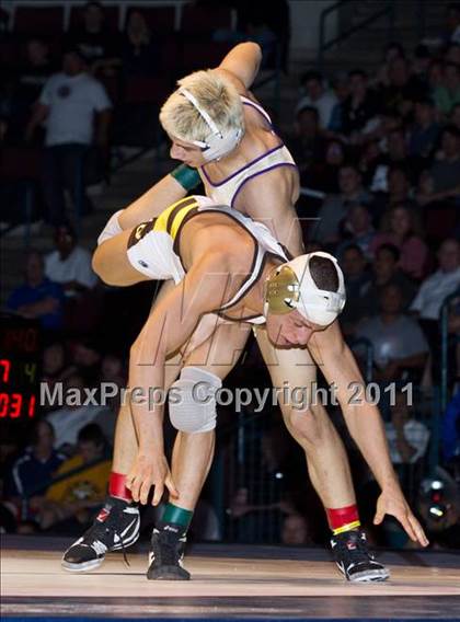 Thumbnail 1 in CIF State Boys Wrestling Championships (Finals) photogallery.