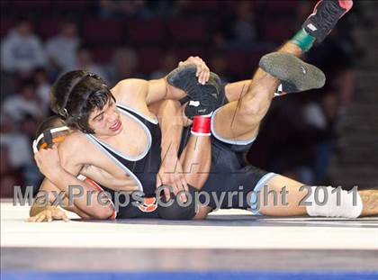 Thumbnail 1 in CIF State Boys Wrestling Championships (Finals) photogallery.