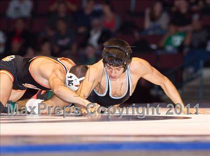 Thumbnail 1 in CIF State Boys Wrestling Championships (Finals) photogallery.