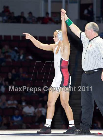 Thumbnail 3 in CIF State Boys Wrestling Championships (Finals) photogallery.