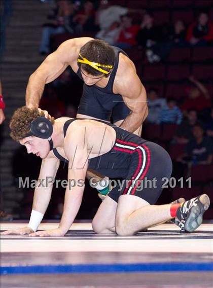 Thumbnail 3 in CIF State Boys Wrestling Championships (Finals) photogallery.