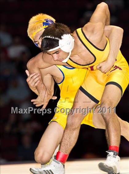 Thumbnail 1 in CIF State Boys Wrestling Championships (Finals) photogallery.