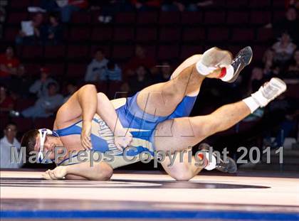 Thumbnail 3 in CIF State Boys Wrestling Championships (Finals) photogallery.