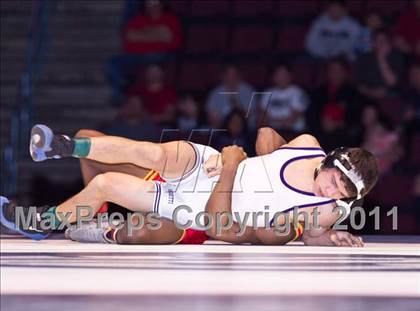 Thumbnail 1 in CIF State Boys Wrestling Championships (Finals) photogallery.