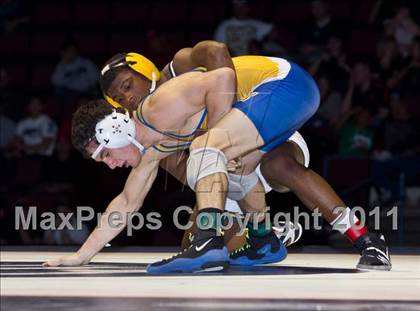 Thumbnail 2 in CIF State Boys Wrestling Championships (Finals) photogallery.