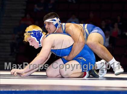 Thumbnail 3 in CIF State Boys Wrestling Championships (Finals) photogallery.