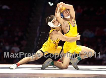 Thumbnail 3 in CIF State Boys Wrestling Championships (Finals) photogallery.