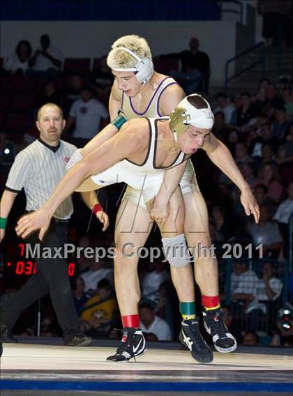 Thumbnail 2 in CIF State Boys Wrestling Championships (Finals) photogallery.