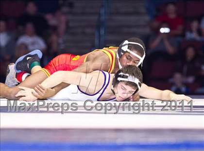 Thumbnail 3 in CIF State Boys Wrestling Championships (Finals) photogallery.