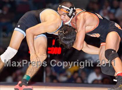 Thumbnail 3 in CIF State Boys Wrestling Championships (Finals) photogallery.