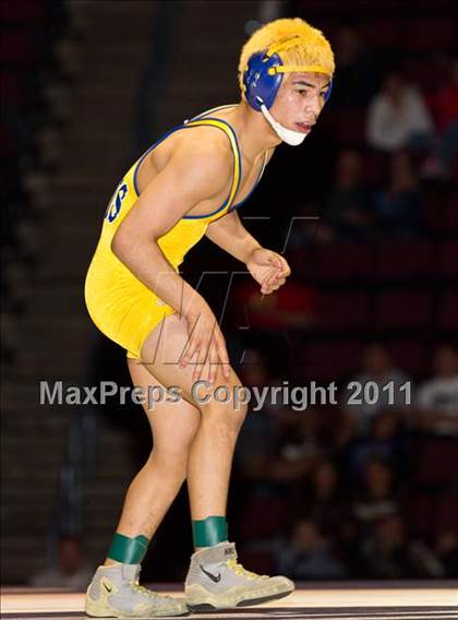 Thumbnail 2 in CIF State Boys Wrestling Championships (Finals) photogallery.