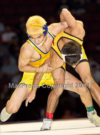 Thumbnail 2 in CIF State Boys Wrestling Championships (Finals) photogallery.