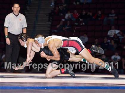 Thumbnail 1 in CIF State Boys Wrestling Championships (Finals) photogallery.