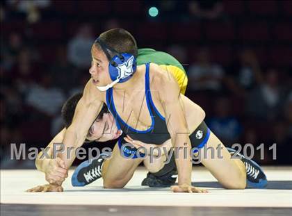 Thumbnail 2 in CIF State Boys Wrestling Championships (Finals) photogallery.