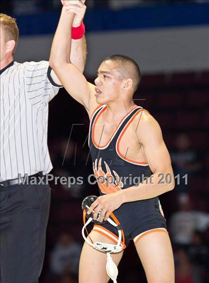 Thumbnail 2 in CIF State Boys Wrestling Championships (Finals) photogallery.