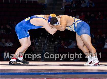 Thumbnail 2 in CIF State Boys Wrestling Championships (Finals) photogallery.