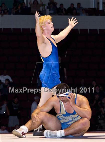 Thumbnail 3 in CIF State Boys Wrestling Championships (Finals) photogallery.