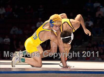 Thumbnail 3 in CIF State Boys Wrestling Championships (Finals) photogallery.