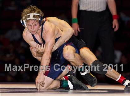 Thumbnail 3 in CIF State Boys Wrestling Championships (Finals) photogallery.