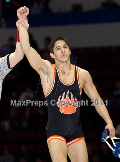 Thumbnail 3 in CIF State Boys Wrestling Championships (Finals) photogallery.