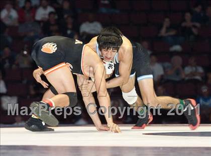 Thumbnail 2 in CIF State Boys Wrestling Championships (Finals) photogallery.