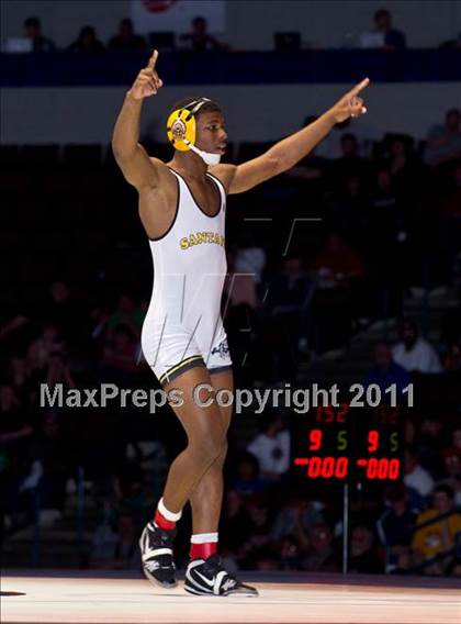 Thumbnail 2 in CIF State Boys Wrestling Championships (Finals) photogallery.