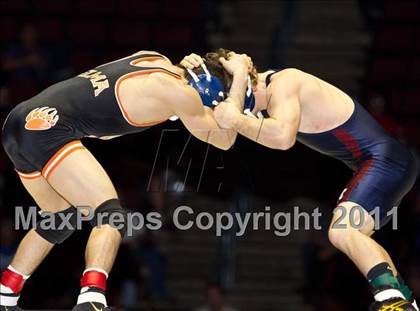 Thumbnail 2 in CIF State Boys Wrestling Championships (Finals) photogallery.