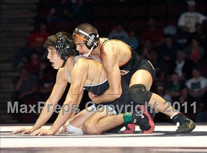 Thumbnail 3 in CIF State Boys Wrestling Championships (Finals) photogallery.