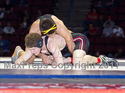 Thumbnail 1 in CIF State Boys Wrestling Championships (Finals) photogallery.