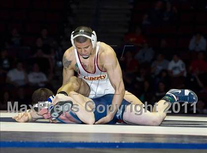 Thumbnail 3 in CIF State Boys Wrestling Championships (Finals) photogallery.