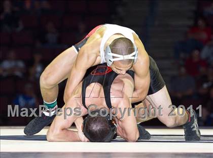 Thumbnail 3 in CIF State Boys Wrestling Championships (Finals) photogallery.