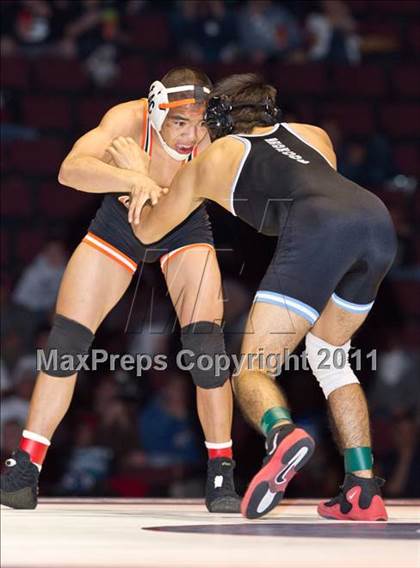 Thumbnail 1 in CIF State Boys Wrestling Championships (Finals) photogallery.