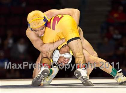 Thumbnail 3 in CIF State Boys Wrestling Championships (Finals) photogallery.