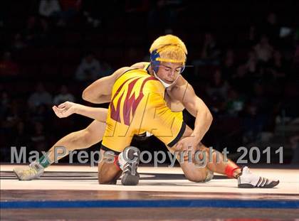 Thumbnail 2 in CIF State Boys Wrestling Championships (Finals) photogallery.