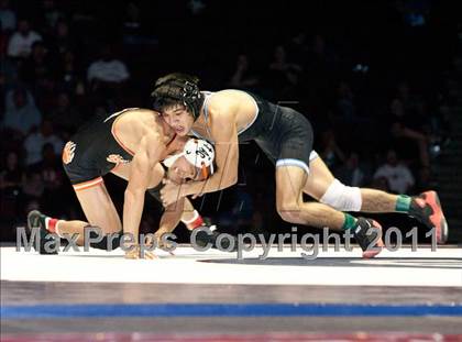 Thumbnail 1 in CIF State Boys Wrestling Championships (Finals) photogallery.