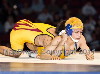 Thumbnail 1 in CIF State Boys Wrestling Championships (Finals) photogallery.