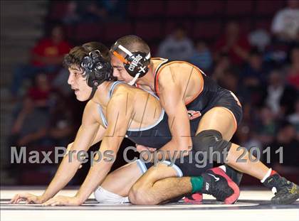 Thumbnail 2 in CIF State Boys Wrestling Championships (Finals) photogallery.