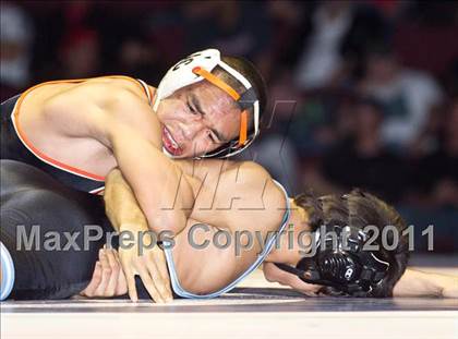 Thumbnail 2 in CIF State Boys Wrestling Championships (Finals) photogallery.