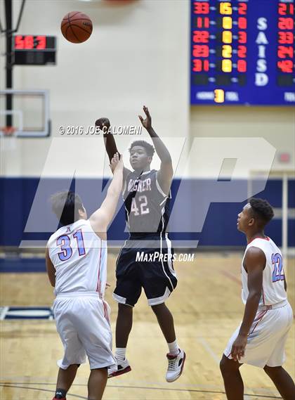 Thumbnail 1 in Antonian Prep JV vs Wagner JV (SAISD Invitational) photogallery.