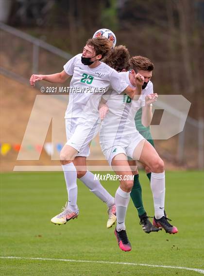 Thumbnail 2 in Myers Park vs. Cardinal Gibbons (1 of 2 - NCHSAA 4A Final - the Game) photogallery.