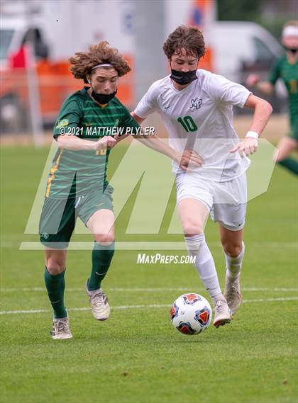 Thumbnail 3 in Myers Park vs. Cardinal Gibbons (1 of 2 - NCHSAA 4A Final - the Game) photogallery.