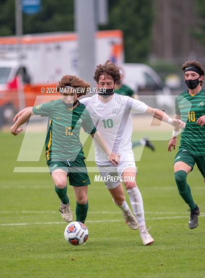 Thumbnail 2 in Myers Park vs. Cardinal Gibbons (1 of 2 - NCHSAA 4A Final - the Game) photogallery.