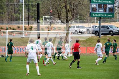 Thumbnail 3 in Myers Park vs. Cardinal Gibbons (1 of 2 - NCHSAA 4A Final - the Game) photogallery.