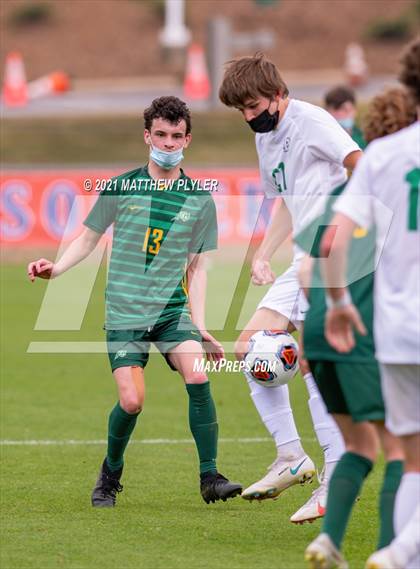 Thumbnail 3 in Myers Park vs. Cardinal Gibbons (1 of 2 - NCHSAA 4A Final - the Game) photogallery.