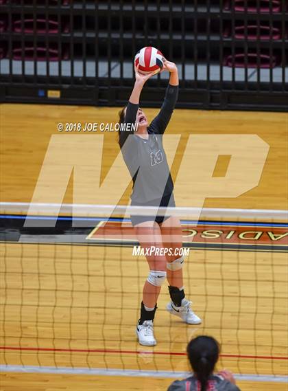 Thumbnail 1 in Boerne-Champion vs Lee [Robert E.] (NEISD Volleyball Tournament) photogallery.