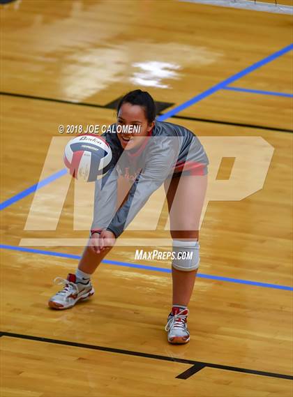 Thumbnail 1 in Boerne-Champion vs Lee [Robert E.] (NEISD Volleyball Tournament) photogallery.