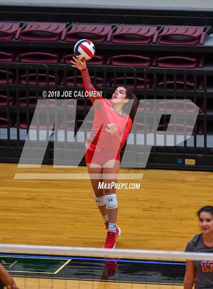 Thumbnail 2 in Boerne-Champion vs Lee [Robert E.] (NEISD Volleyball Tournament) photogallery.