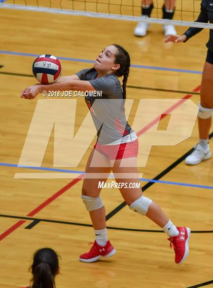 Thumbnail 3 in Boerne-Champion vs Lee [Robert E.] (NEISD Volleyball Tournament) photogallery.